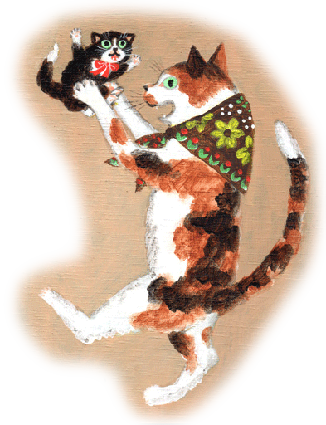 イラスト：『たかい、たかい』　2014 