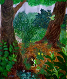 迷子になったカエル