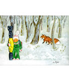 寒くて重いスキー